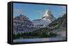 Mount Assiniboine and Mount Magog as Seen from Sunburst Lake-Howie Garber-Framed Stretched Canvas