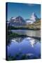 Mount Assiniboine and Mount Magog as Seen from Sunburst Lake-Howie Garber-Stretched Canvas