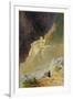 Mount Athos, the Monastery of St. Paul, 1858-Edward Lear-Framed Giclee Print