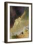 Mount Athos, the Monastery of St. Paul, 1858-Edward Lear-Framed Giclee Print