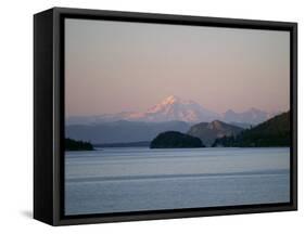 Mount Baker from San Juan Islands, Washington State, USA-Rob Cousins-Framed Stretched Canvas