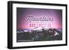 Mount Baker, Washington - Mountains are Calling and I Must Go-Lantern Press-Framed Art Print
