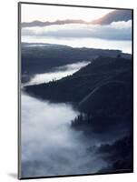 Mount Batur Volcano and Lake at Sunrise, Bali, Indonesia, Southeast Asia-Alain Evrard-Mounted Photographic Print