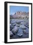 Mount Bonneville and Little Bonneville Lake. Bridger Wilderness, Wind River Range, Wyoming.-Alan Majchrowicz-Framed Photographic Print