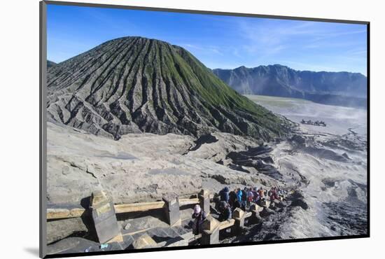 Mount Bromo Crater, Bromo Tengger Semeru National Park, Java, Indonesia, Southeast Asia, Asia-Michael Runkel-Mounted Photographic Print
