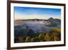 Mount Bromo Volcanic Crater at Sunrise, Bromo Tengger Semeru National Park, Java, Indonesia-Michael Runkel-Framed Photographic Print