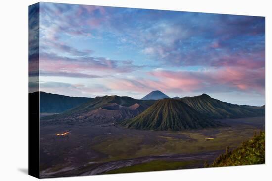 Mount Bromo Volcano and Bromo Tengger Semeru National Park-Alex Saberi-Stretched Canvas