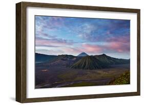 Mount Bromo Volcano and Bromo Tengger Semeru National Park-Alex Saberi-Framed Photographic Print