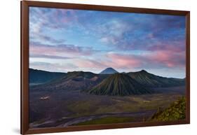 Mount Bromo Volcano and Bromo Tengger Semeru National Park-Alex Saberi-Framed Photographic Print