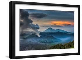 Mount Bromo Volcano, East Java, Indonesia-Manish-Framed Photographic Print