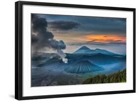 Mount Bromo Volcano, East Java, Indonesia-Manish-Framed Photographic Print