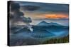 Mount Bromo Volcano, East Java, Indonesia-Manish-Stretched Canvas