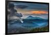 Mount Bromo Volcano, East Java, Indonesia-Manish-Framed Photographic Print