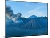 Mount Bromo Volcano Erupting before Sunrise, East Java, Indonesia, Southeast Asia, Asia-Matthew Williams-Ellis-Mounted Photographic Print