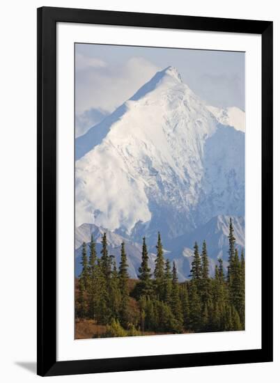 Mount Brooks in Denali National Park-Paul Souders-Framed Photographic Print