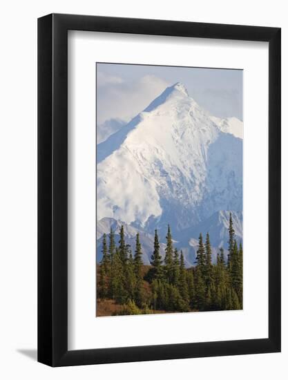 Mount Brooks in Denali National Park-Paul Souders-Framed Photographic Print