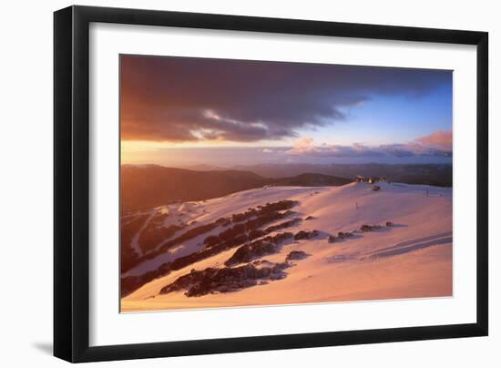 Mount Buller Ski Resort-null-Framed Photographic Print