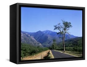 Mount Canigou, Pyrenees-Orientale, Languedoc Roussillon, France-David Hughes-Framed Stretched Canvas