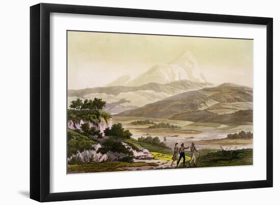 Mount Cayambe, Ecuador, Le Costume Ancien et Moderne, c.1820-Friedrich Alexander, Baron Von Humboldt-Framed Giclee Print