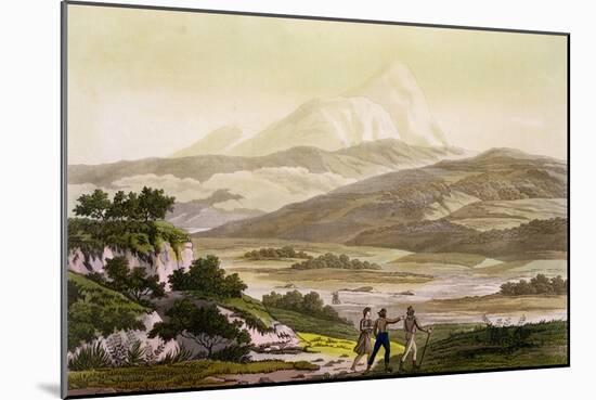 Mount Cayambe, Ecuador, Le Costume Ancien et Moderne, c.1820-Friedrich Alexander, Baron Von Humboldt-Mounted Giclee Print