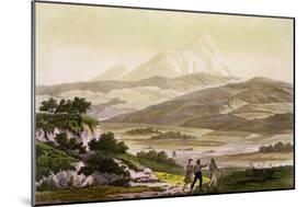 Mount Cayambe, Ecuador, Le Costume Ancien et Moderne, c.1820-Friedrich Alexander, Baron Von Humboldt-Mounted Giclee Print