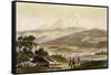 Mount Cayambe, Ecuador, Le Costume Ancien et Moderne, c.1820-Friedrich Alexander, Baron Von Humboldt-Framed Stretched Canvas