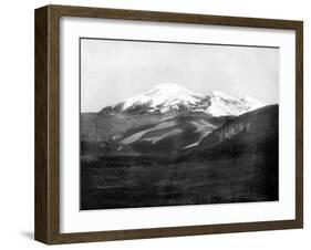 Mount Chimborazo, Ecuador, 1893-John L Stoddard-Framed Giclee Print