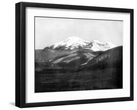 Mount Chimborazo, Ecuador, 1893-John L Stoddard-Framed Giclee Print