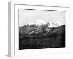 Mount Chimborazo, Ecuador, 1893-John L Stoddard-Framed Giclee Print