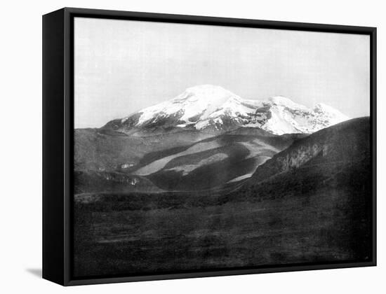 Mount Chimborazo, Ecuador, 1893-John L Stoddard-Framed Stretched Canvas