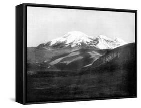 Mount Chimborazo, Ecuador, 1893-John L Stoddard-Framed Stretched Canvas