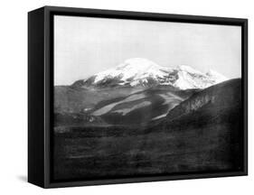 Mount Chimborazo, Ecuador, 1893-John L Stoddard-Framed Stretched Canvas