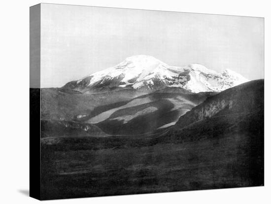 Mount Chimborazo, Ecuador, 1893-John L Stoddard-Stretched Canvas