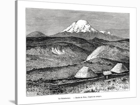 Mount Chimborazo, Ecuador, 19th Century-Edouard Riou-Stretched Canvas
