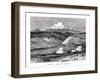 Mount Chimborazo, Ecuador, 19th Century-Edouard Riou-Framed Giclee Print