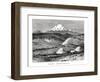 Mount Chimborazo, Ecuador, 19th Century-Edouard Riou-Framed Giclee Print