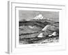 Mount Chimborazo, Ecuador, 19th Century-Edouard Riou-Framed Giclee Print