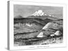 Mount Chimborazo, Ecuador, 19th Century-Edouard Riou-Stretched Canvas