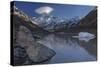 Mount Cook - Aoraki (Height 3754M) With Cap Cloud Forming-Andy Trowbridge-Stretched Canvas