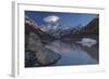 Mount Cook - Aoraki (Height 3754M) With Cap Cloud Forming-Andy Trowbridge-Framed Photographic Print