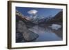 Mount Cook - Aoraki (Height 3754M) With Cap Cloud Forming-Andy Trowbridge-Framed Photographic Print