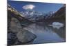 Mount Cook - Aoraki (Height 3754M) With Cap Cloud Forming-Andy Trowbridge-Mounted Photographic Print