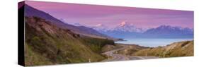 Mount Cook (Aoraki) Illuminated-Doug Pearson-Stretched Canvas