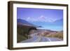 Mount Cook (Aoraki) Illuminated-Doug Pearson-Framed Photographic Print