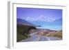 Mount Cook (Aoraki) Illuminated-Doug Pearson-Framed Photographic Print