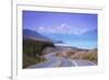 Mount Cook (Aoraki) Illuminated-Doug Pearson-Framed Photographic Print