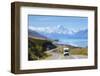 Mount Cook (Aoraki), Lake Pukaki, Mackenzie Country, Canterbury, South Island, New Zealand-Doug Pearson-Framed Photographic Print