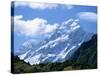 Mount Cook, at 3755M, the Highest Mountain in N.Z., Canterbury, South Island, New Zealand, Pacific-Robert Francis-Stretched Canvas