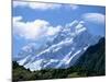 Mount Cook, at 3755M, the Highest Mountain in N.Z., Canterbury, South Island, New Zealand, Pacific-Robert Francis-Mounted Photographic Print