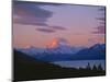 Mount Cook, Lake Pukaki, Mackenzie Country, Canterbury, South Island, New Zealand-Gavin Hellier-Mounted Photographic Print